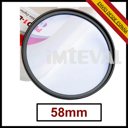Filtro 58mm - uv, de