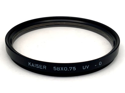 Kaiser 58x0 0 filtro - kaiser, uv